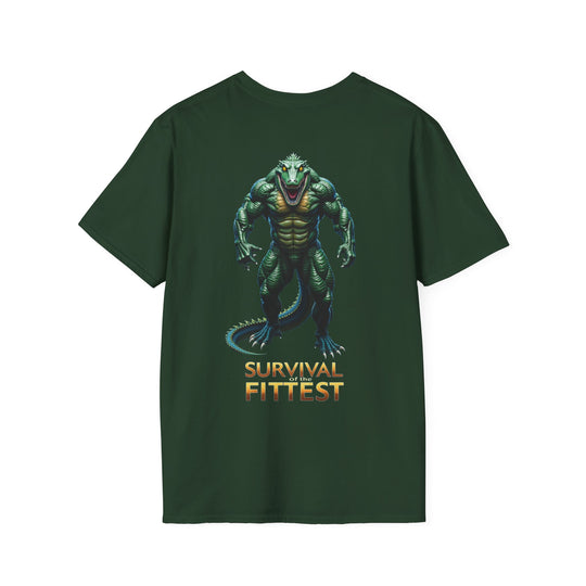 Survival of the Fittest – Krokodil T-shirt