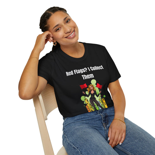 Red Flags? I Collect Them – Women’s Statement T-Shirt