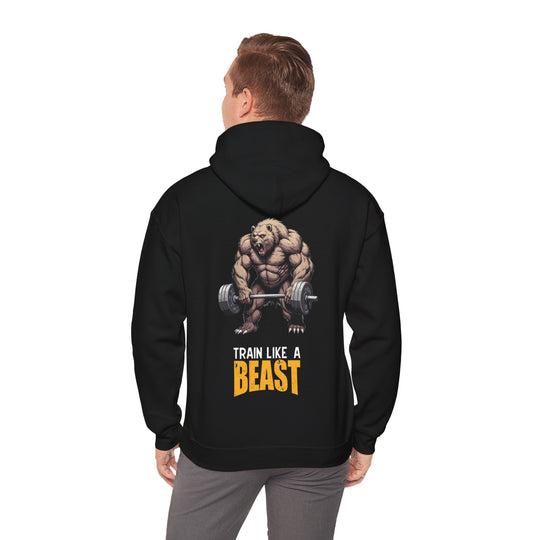 Train Like a Beast – Gym Warrior Hoodie