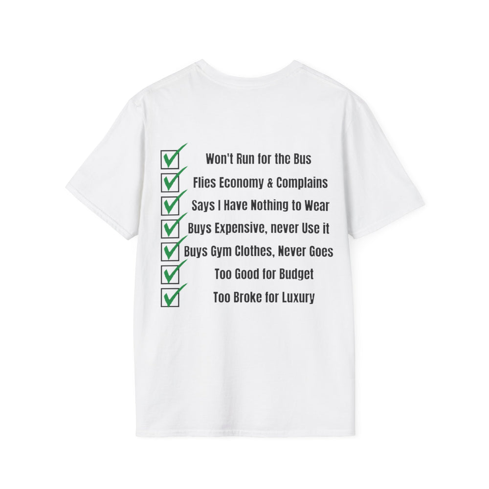 Spending Priorities T-Shirt – Budgeting, but Make It Fashion