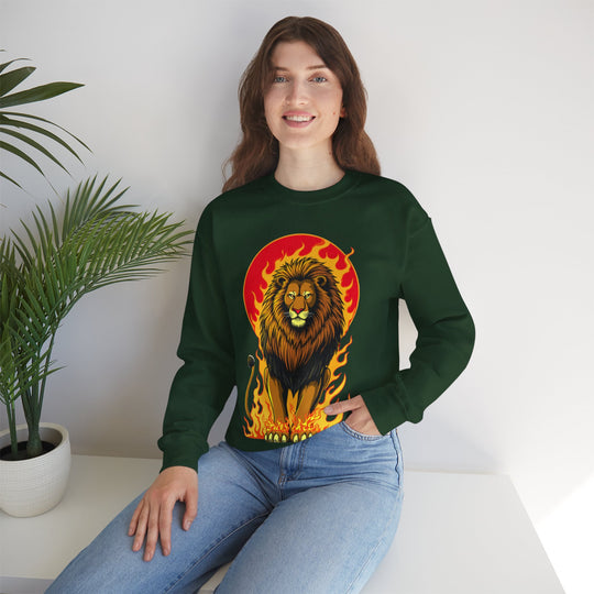 Leo Zodiac – Furchtloses und feuriges Sweatshirt