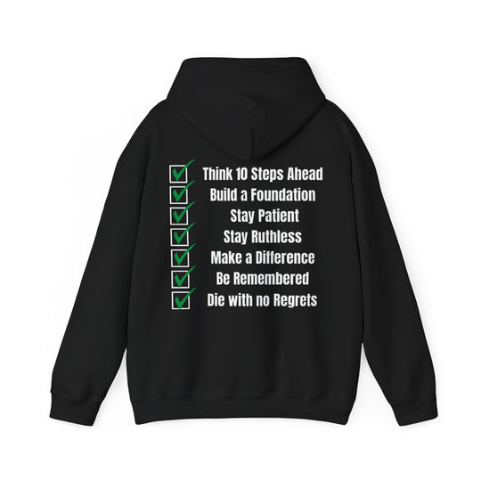 „Baue etwas, das dich überlebt“ – Herren Hoodie