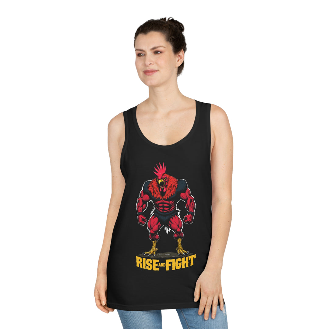 Rise and Fight – Krieger-Hahn Tank Top