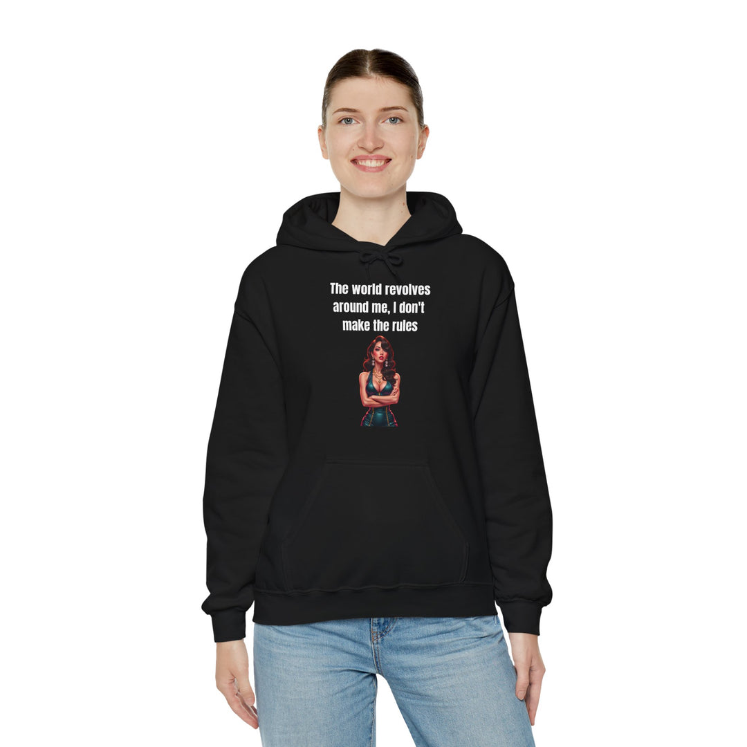 Die Welt dreht sich um mich – Damen Hoodie