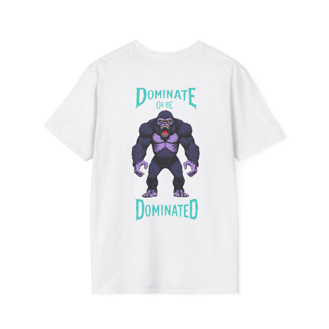 Domineer of word gedomineerd – Gorilla Power T-shirt