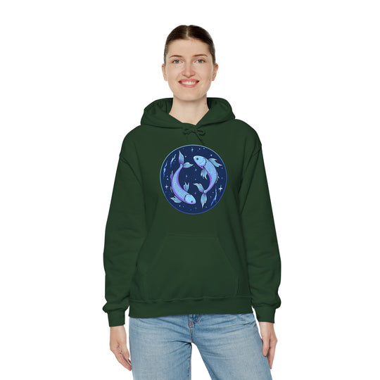 Vissen Zodiac – Dromerige, meelevende en creatieve hoodie