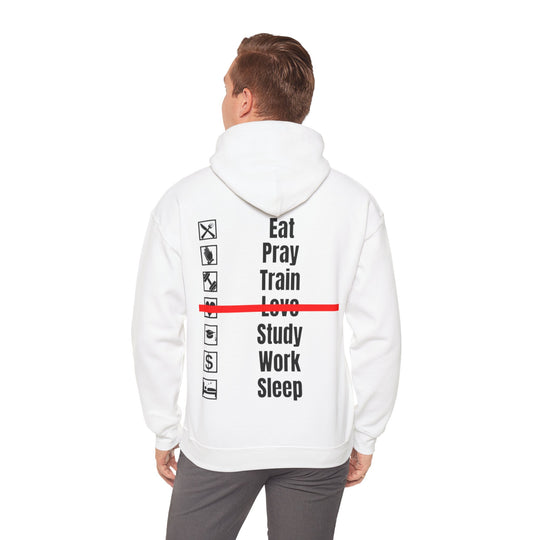 Beheers je routine, beheers je leven Hoodie – Beheers je dag