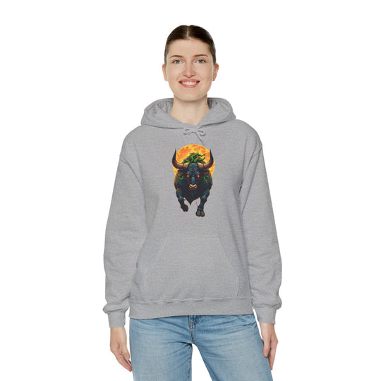 Stier Zodiac – Geaard, Sterk en Onwrikbaar Hoodie