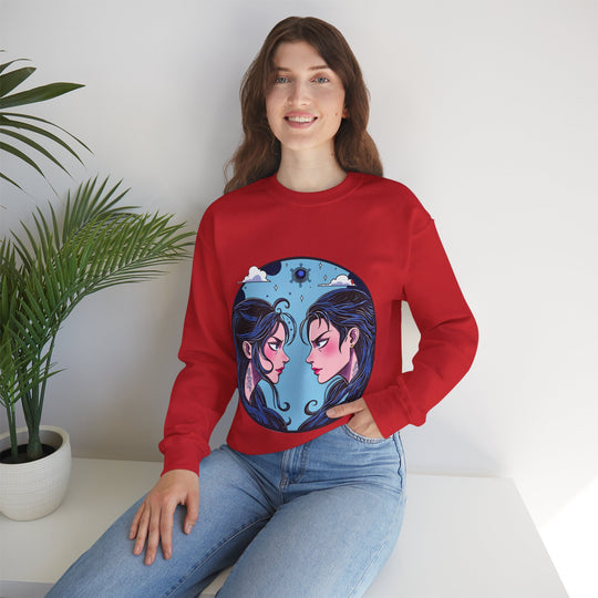 Tweelingen Zodiac – Geestig, Aanpasbaar &amp; Altijd het Leven van het Feest Sweatshirt