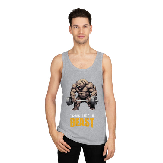 Train Like a Beast – Gym Warrior Tank Top