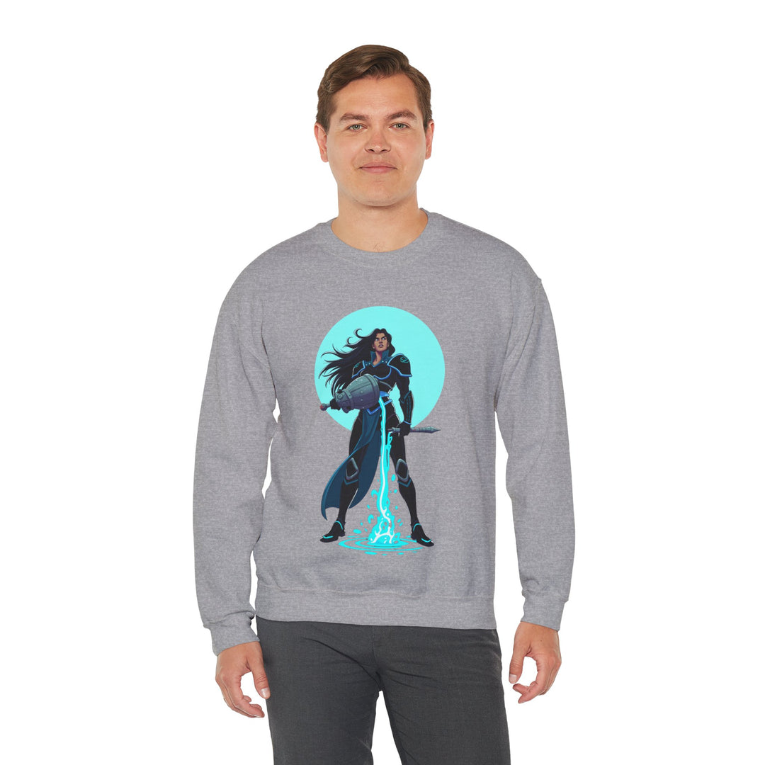 Aquarius Zodiac – Free Thinker & Visionary Spirit Sweatshirt