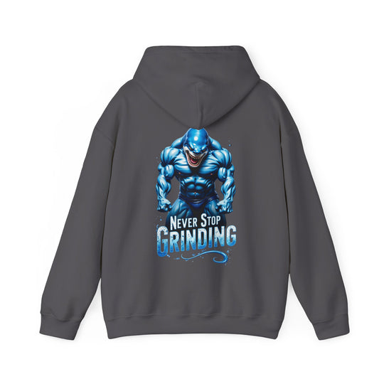 Never Stop Grinding – Shark Power Hoodie