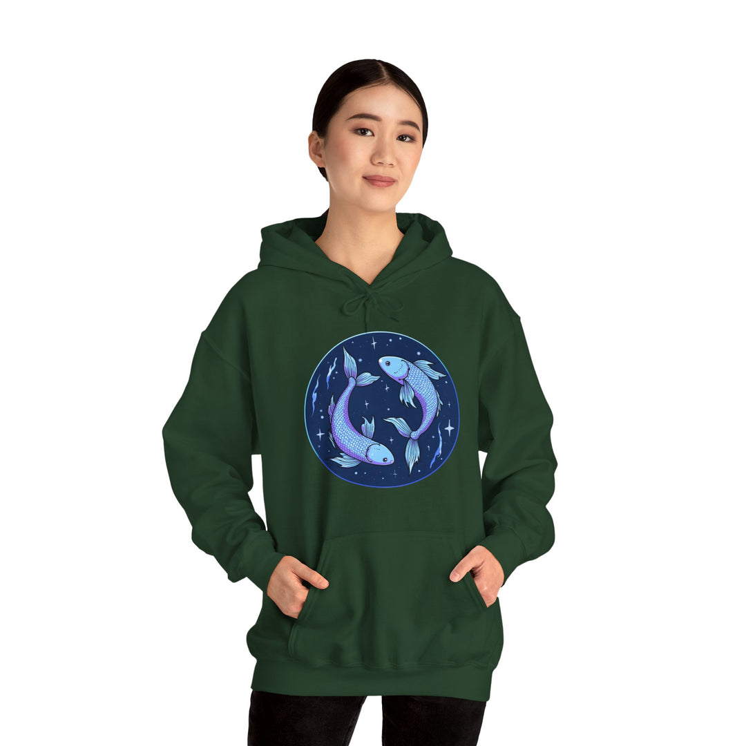 Vissen Zodiac – Dromerige, meelevende en creatieve hoodie