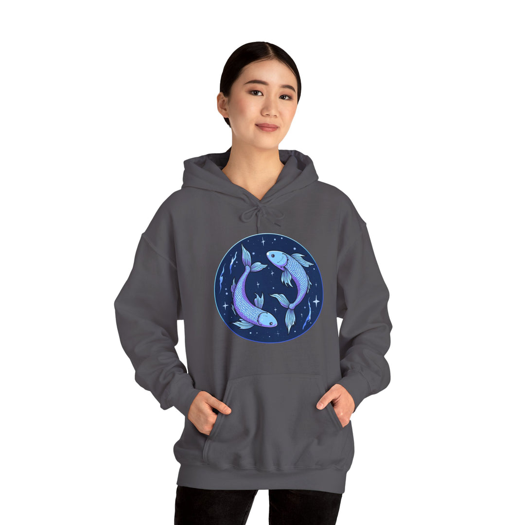 Vissen Zodiac – Dromerige, meelevende en creatieve hoodie