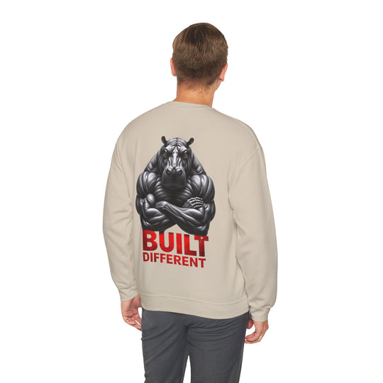 Built Different – ​​Power Hippo Sweatshirt