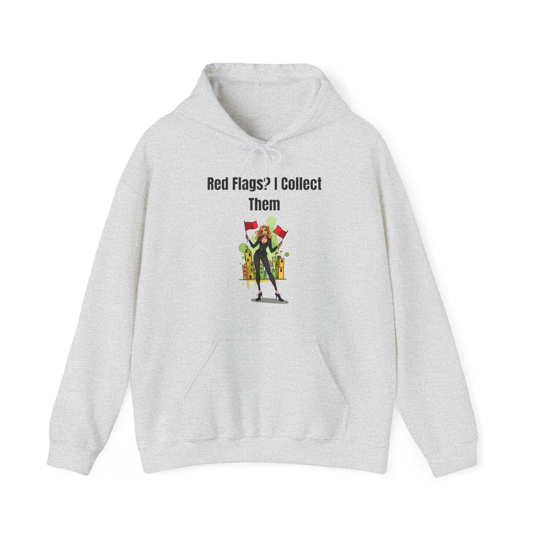 Rode vlaggen? Ik verzamel ze – Dames Cozy Hoodie