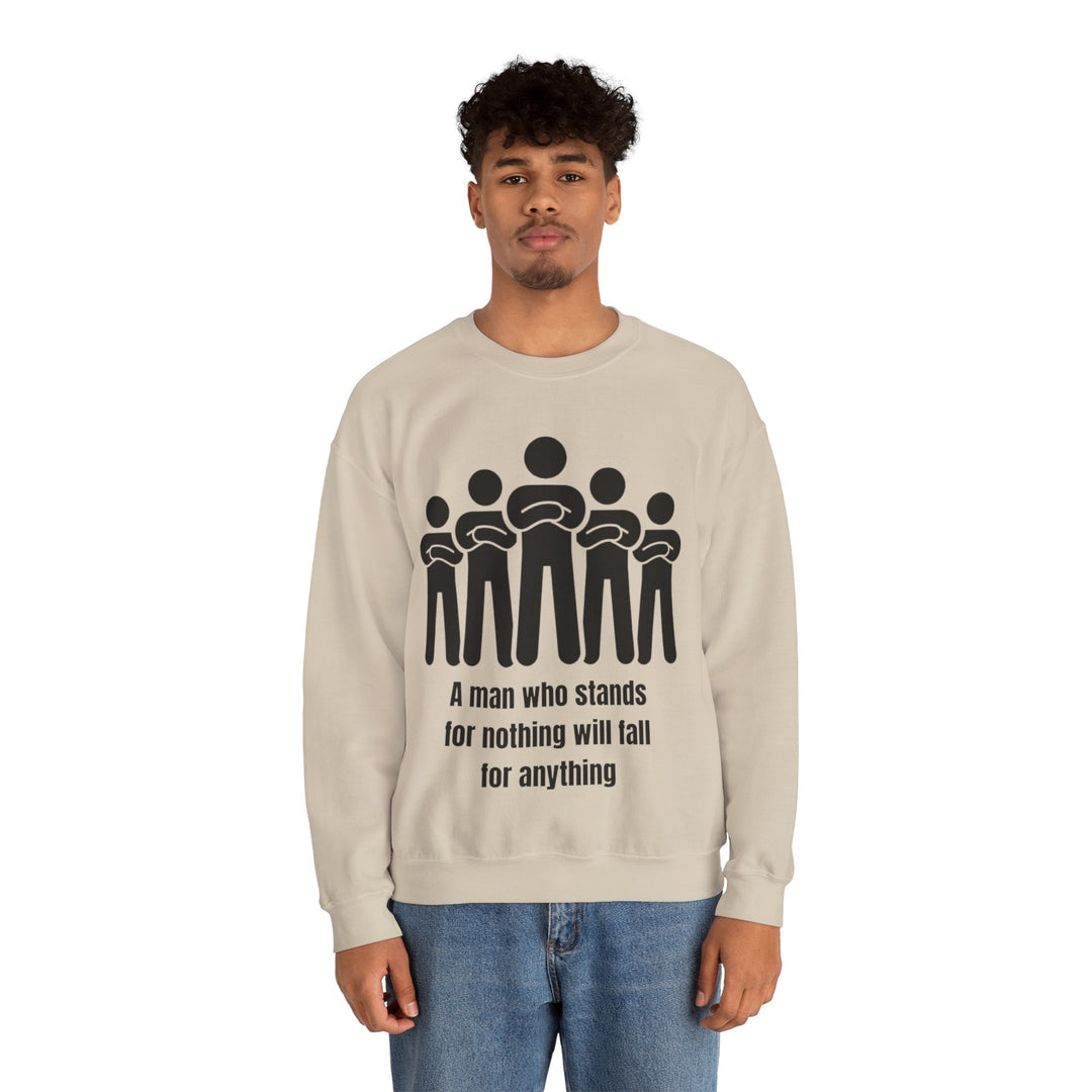 Sweatshirt Stand Tall, Stay Strong – Onwrikbare principes