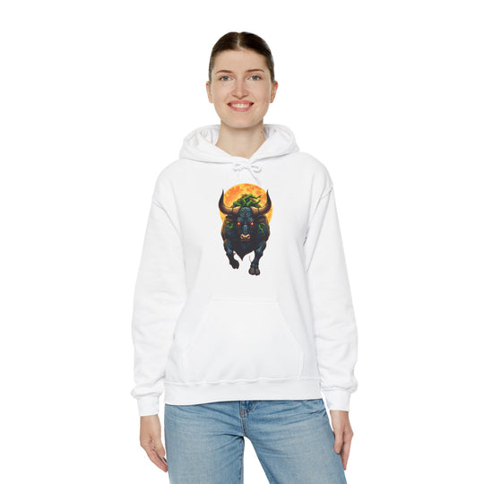 Stier Zodiac – Geaard, Sterk en Onwrikbaar Hoodie