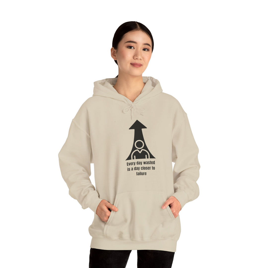 Every Day Wasted Hoodie – Progress Over Procrastination