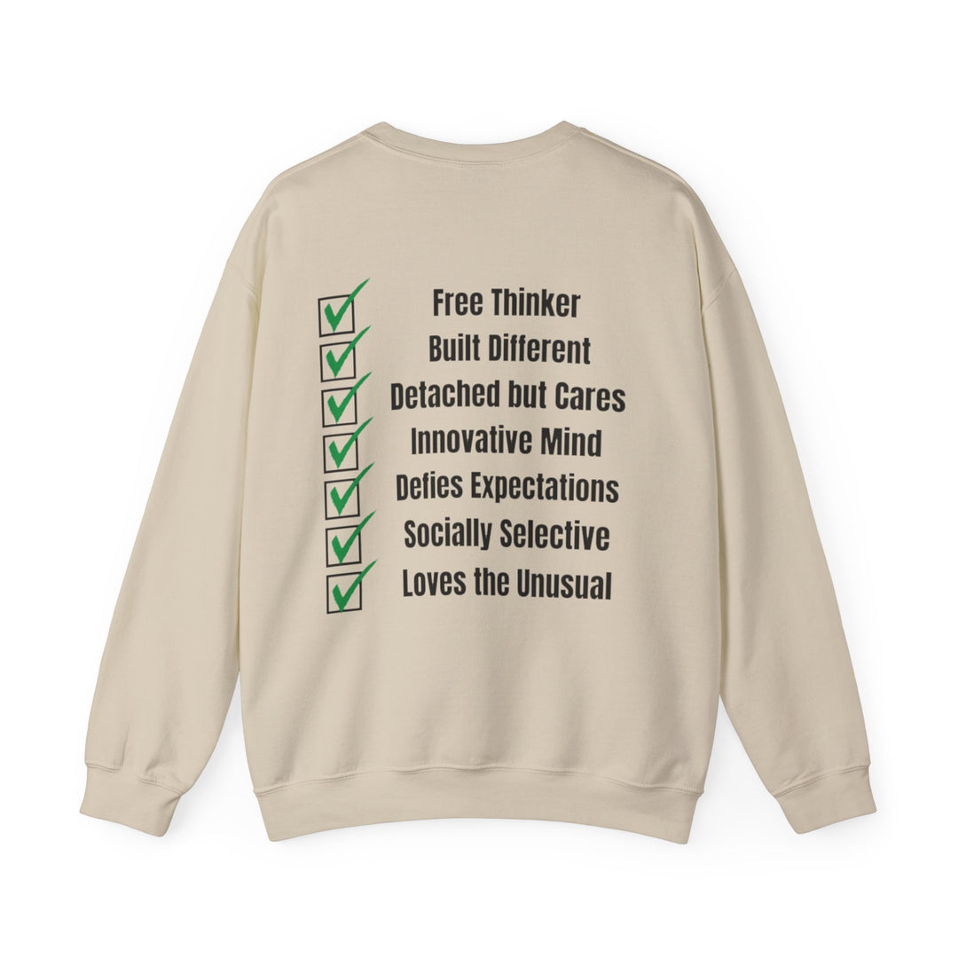 Aquarius Zodiac – Free Thinker & Visionary Spirit Sweatshirt