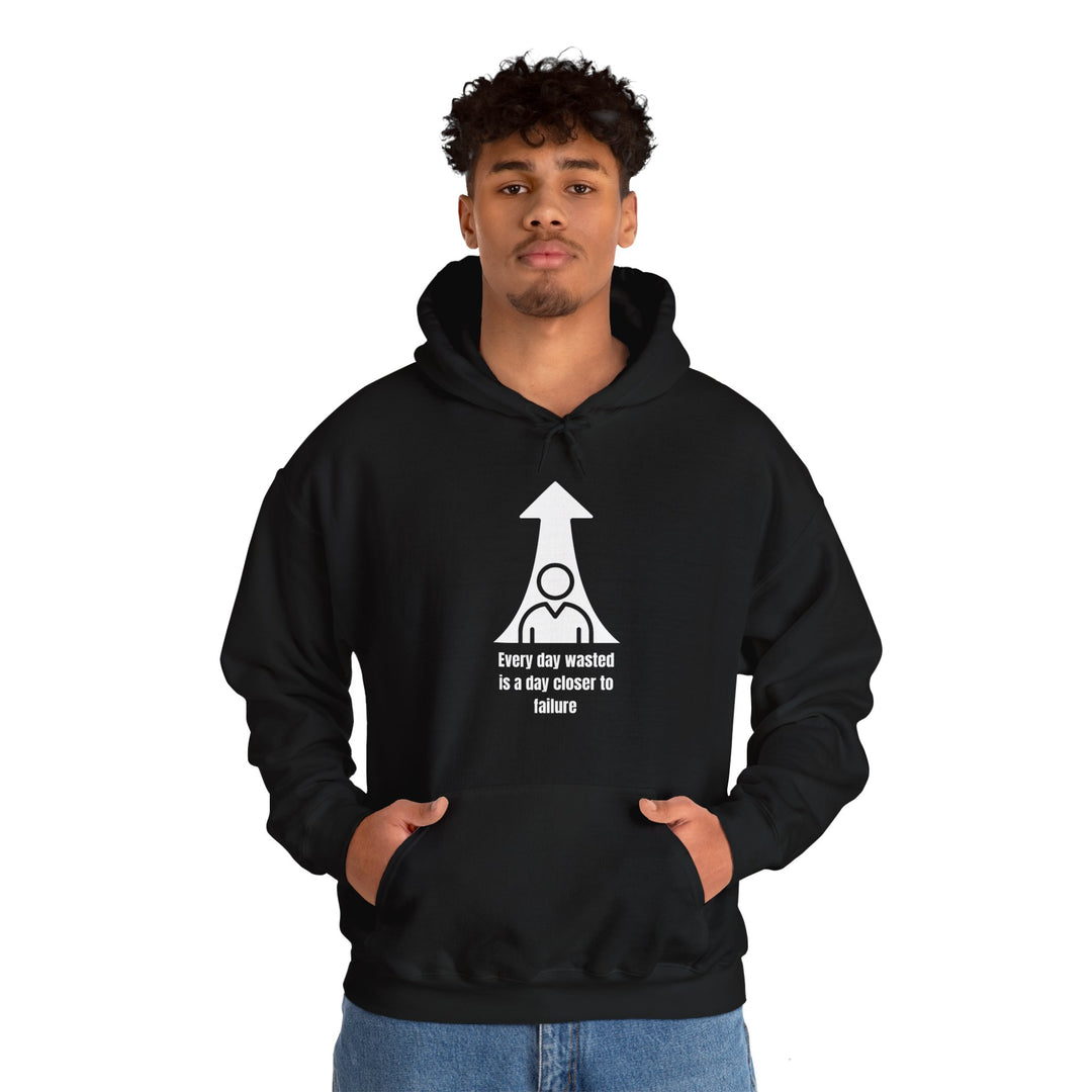 Every Day Wasted Hoodie – Progress Over Procrastination