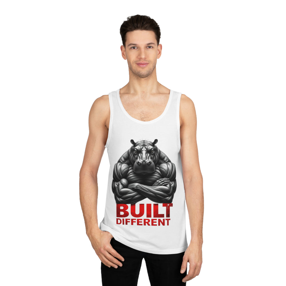 Built Different – Power Hippo Tank Top