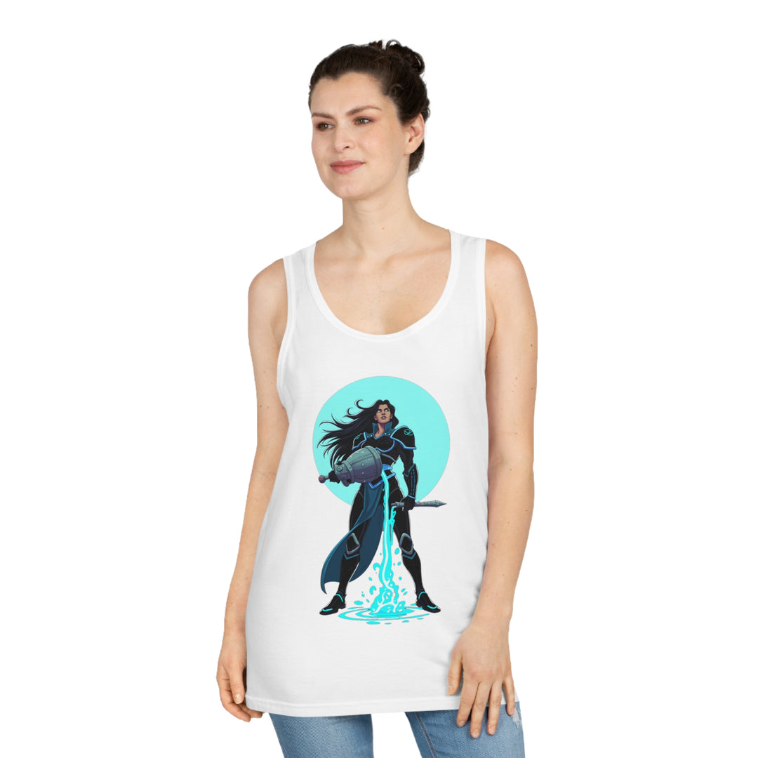 Aquarius Zodiac – Free Spirit & Visionary Vibes Tank Top