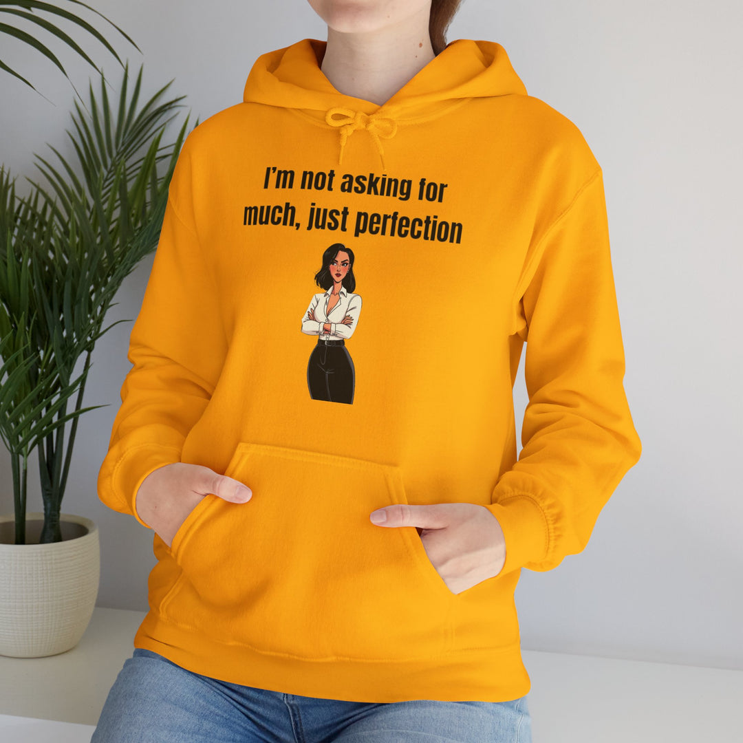 Niet veel vragen – Statement Hoodie