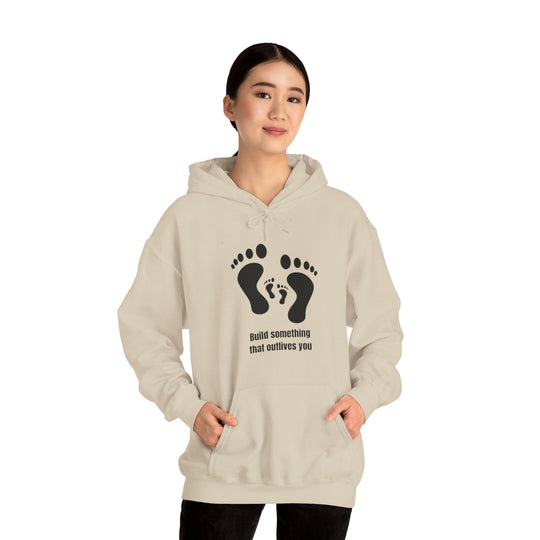 Bouw iets dat jou overleeft Hoodie – Laat een erfenis achter