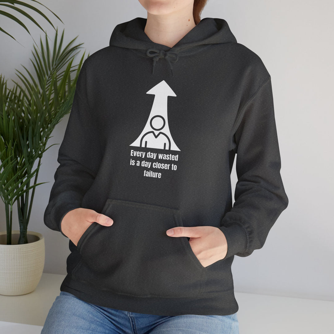 Every Day Wasted Hoodie – Progress Over Procrastination