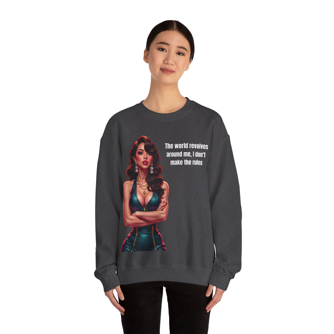 The World Revolves Around Me – Women’s Sweatshirt