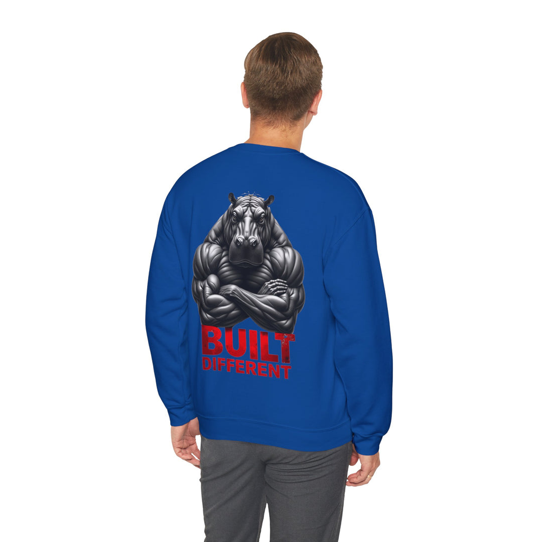 Built Different – Power Hippo Sweatshirt