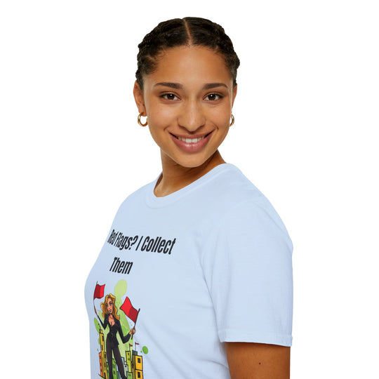 Red Flags? I Collect Them – Women’s Statement T-Shirt