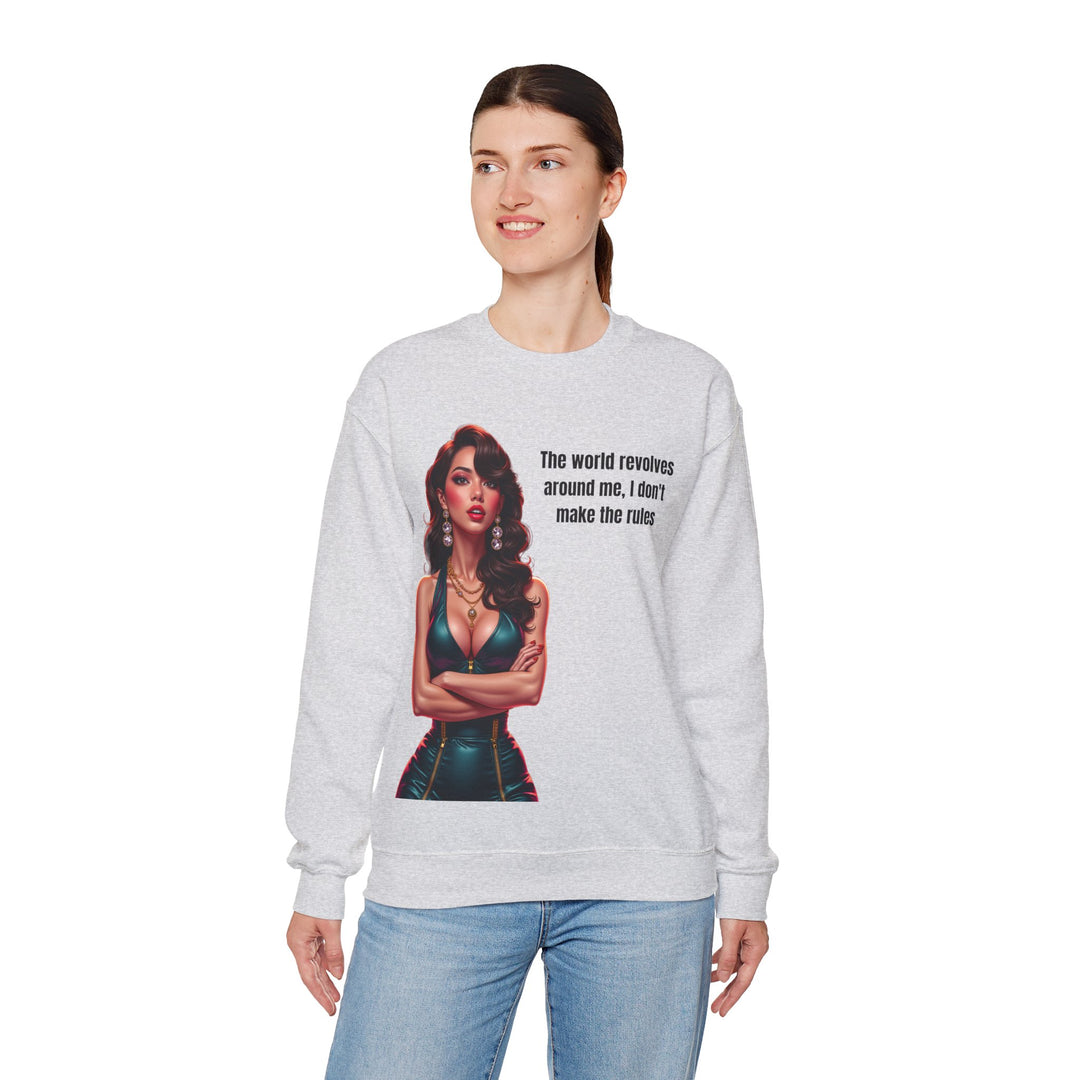 The World Revolves Around Me – Women’s Sweatshirt