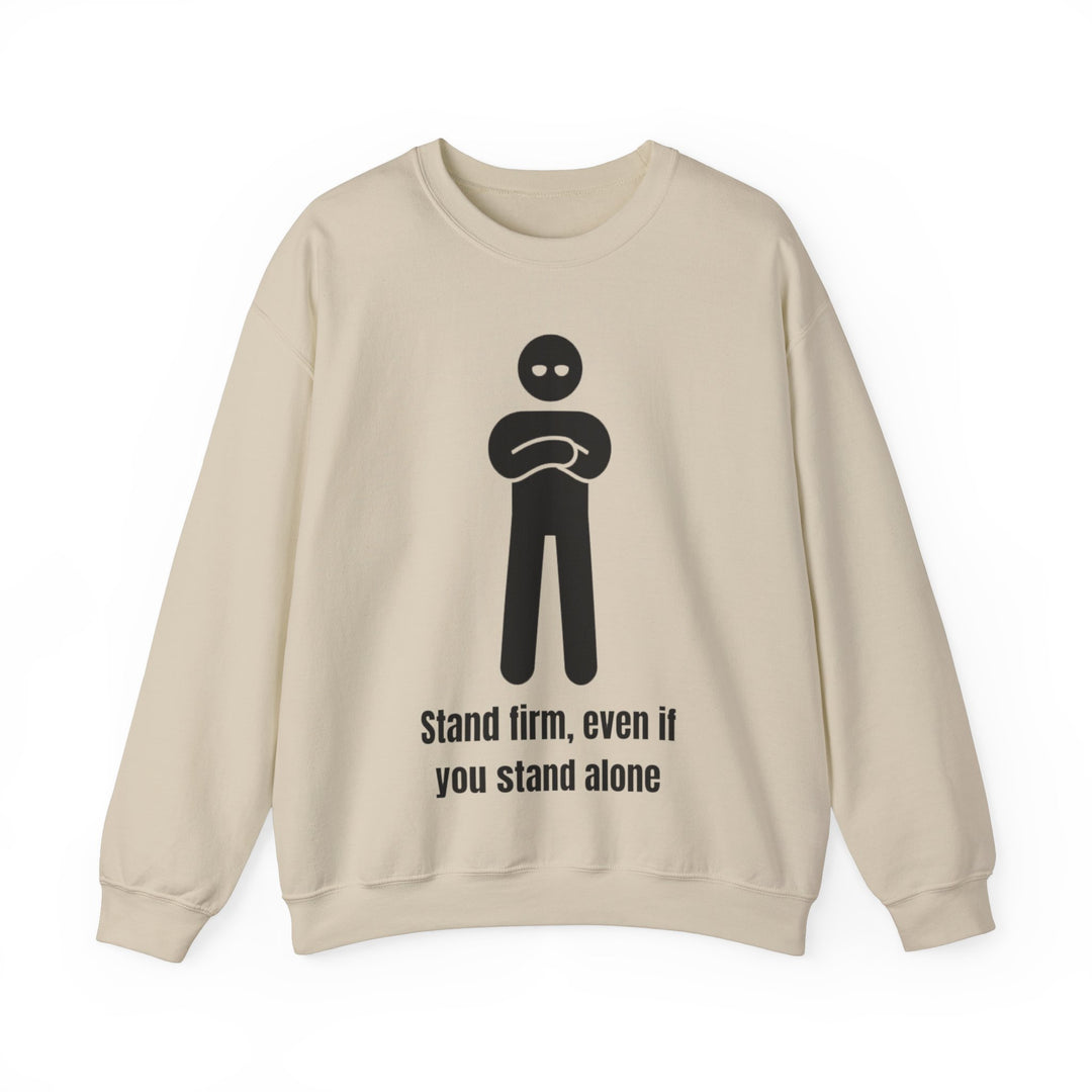 Stand Firm Sweatshirt – Kracht in eenzaamheid