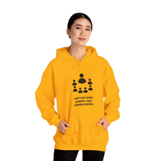 Spending Priorities Hoodie – Money Moves with a Twist