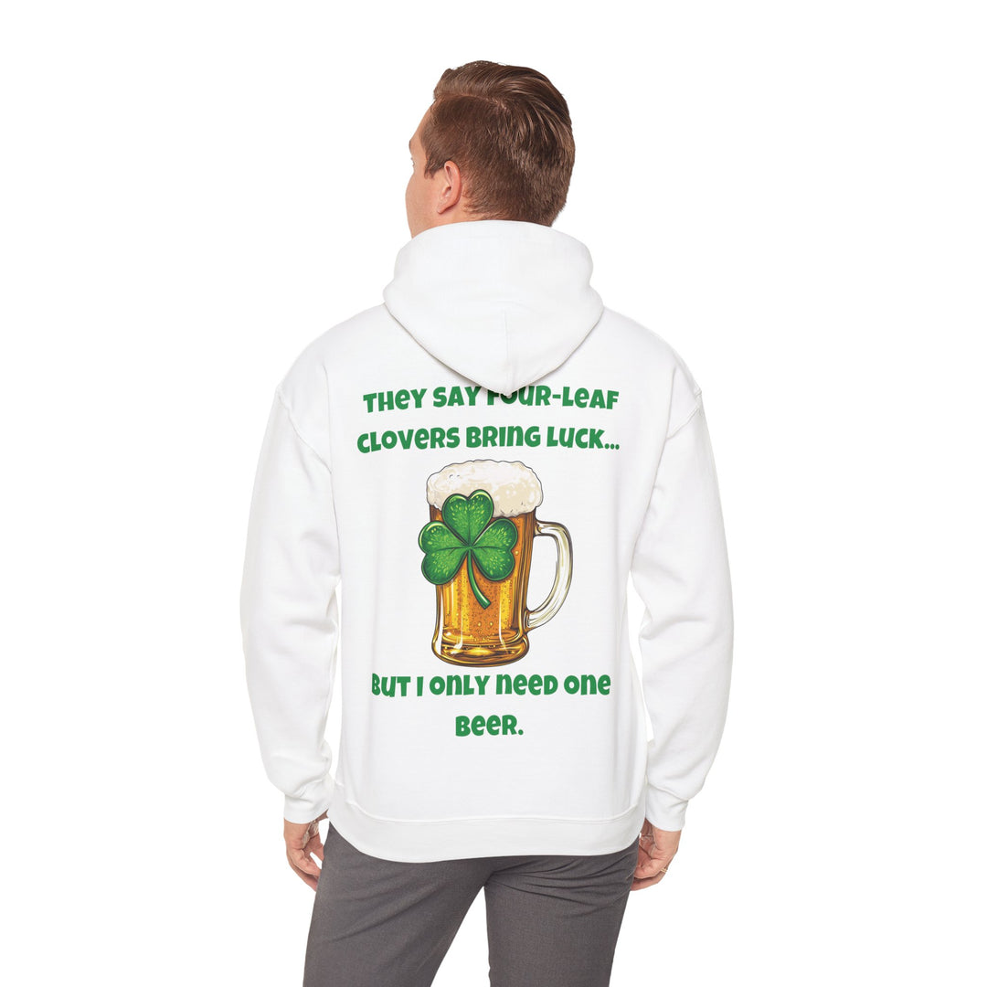 Lucky Beer Hoodie – St. Patrick’s Day Fun & Festivity