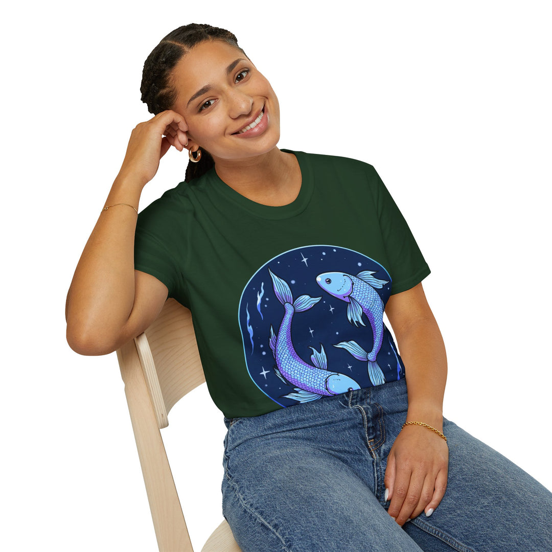 Vissen Zodiac – Dromerig, Meelevend &amp; Artistiek T-shirt