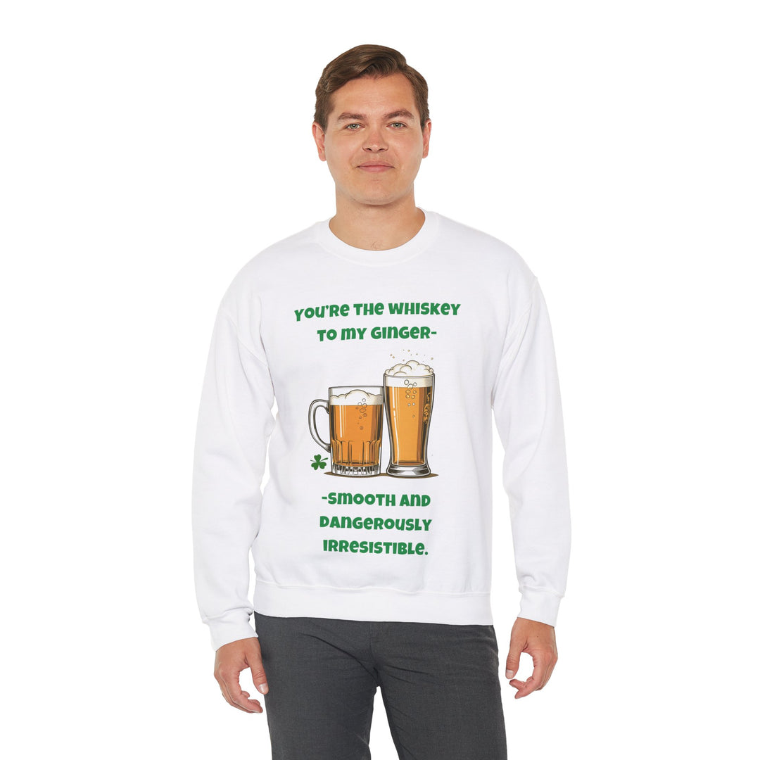 Whiskey & Ginger Sweatshirt – Smooth, Bold & Irresistible