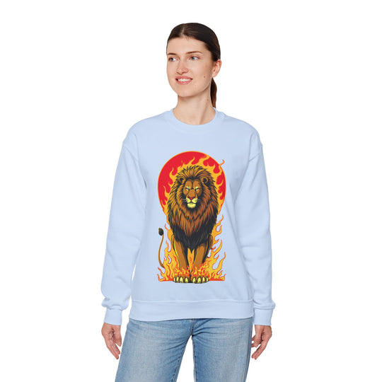 Leo Zodiac – Onverschrokken &amp; Vurig Sweatshirt 