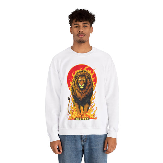 Leo Zodiac – Onverschrokken &amp; Vurig Sweatshirt 