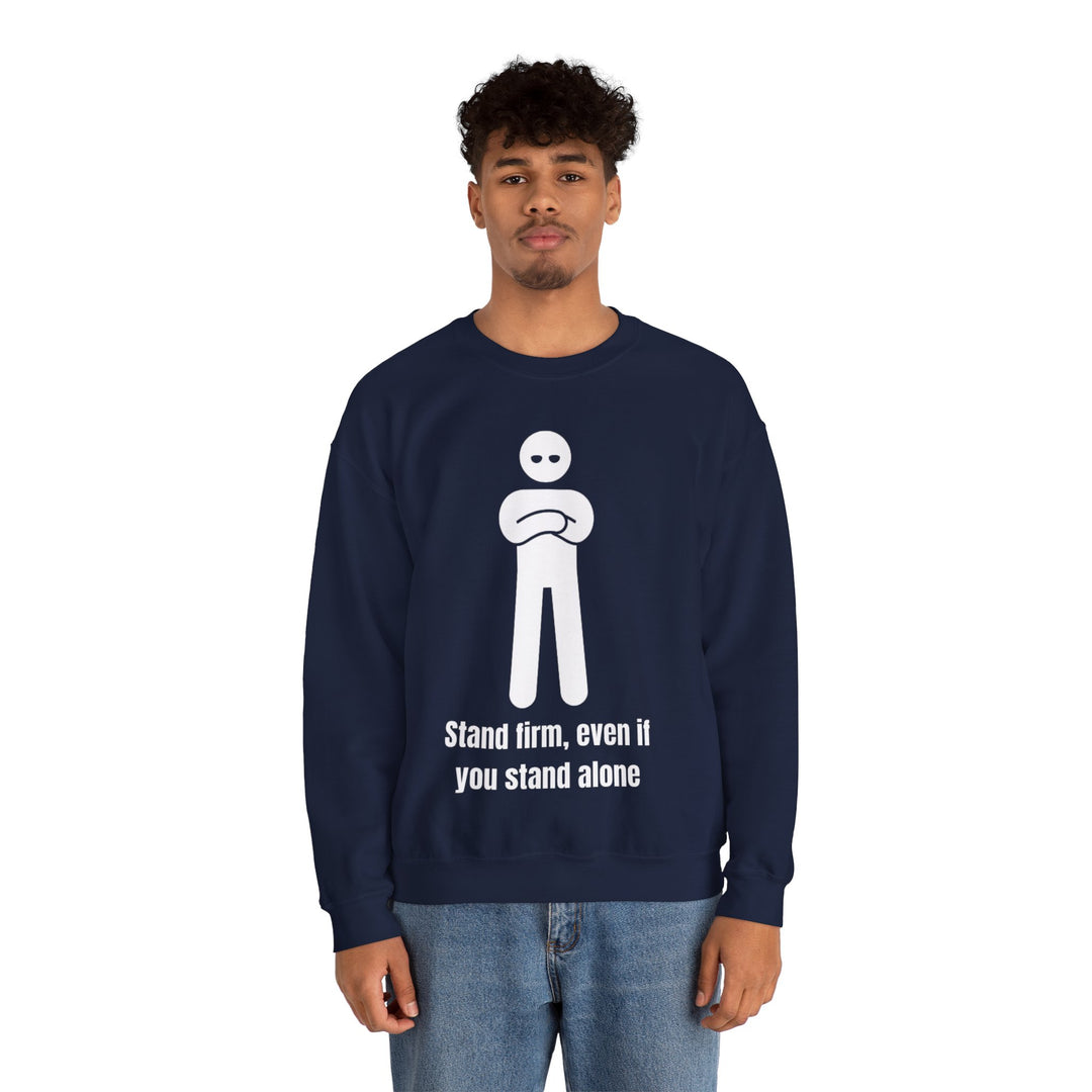 Stand Firm Sweatshirt – Strength in Solitude