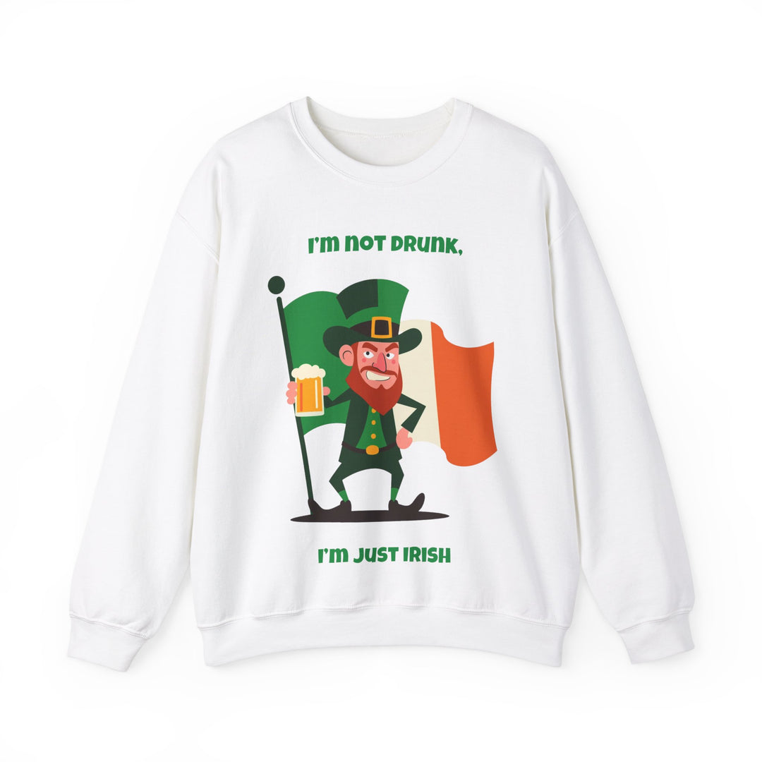 Irish Pride Sweatshirt – Bold, Drunk & Patriotic