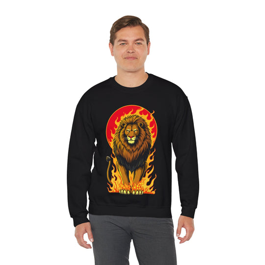 Leo Zodiac – Furchtloses und feuriges Sweatshirt