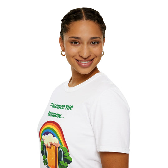 Rainbow Gold T-Shirt – St. Patrick’s Day Fun & Festivity