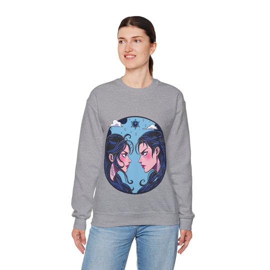 Tweelingen Zodiac – Geestig, Aanpasbaar &amp; Altijd het Leven van het Feest Sweatshirt