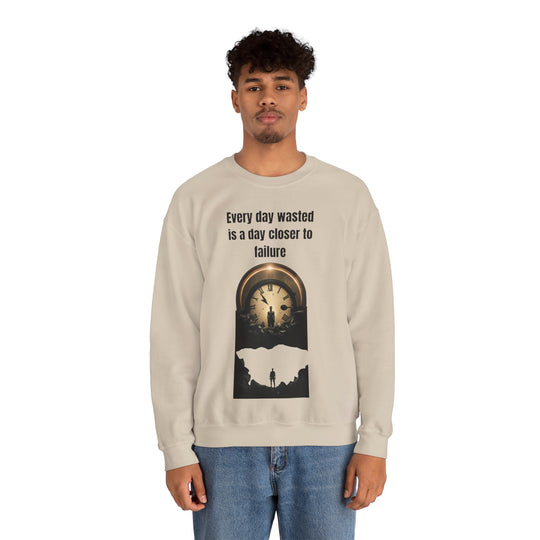 No Time to Waste – Men's  Sweatshirt