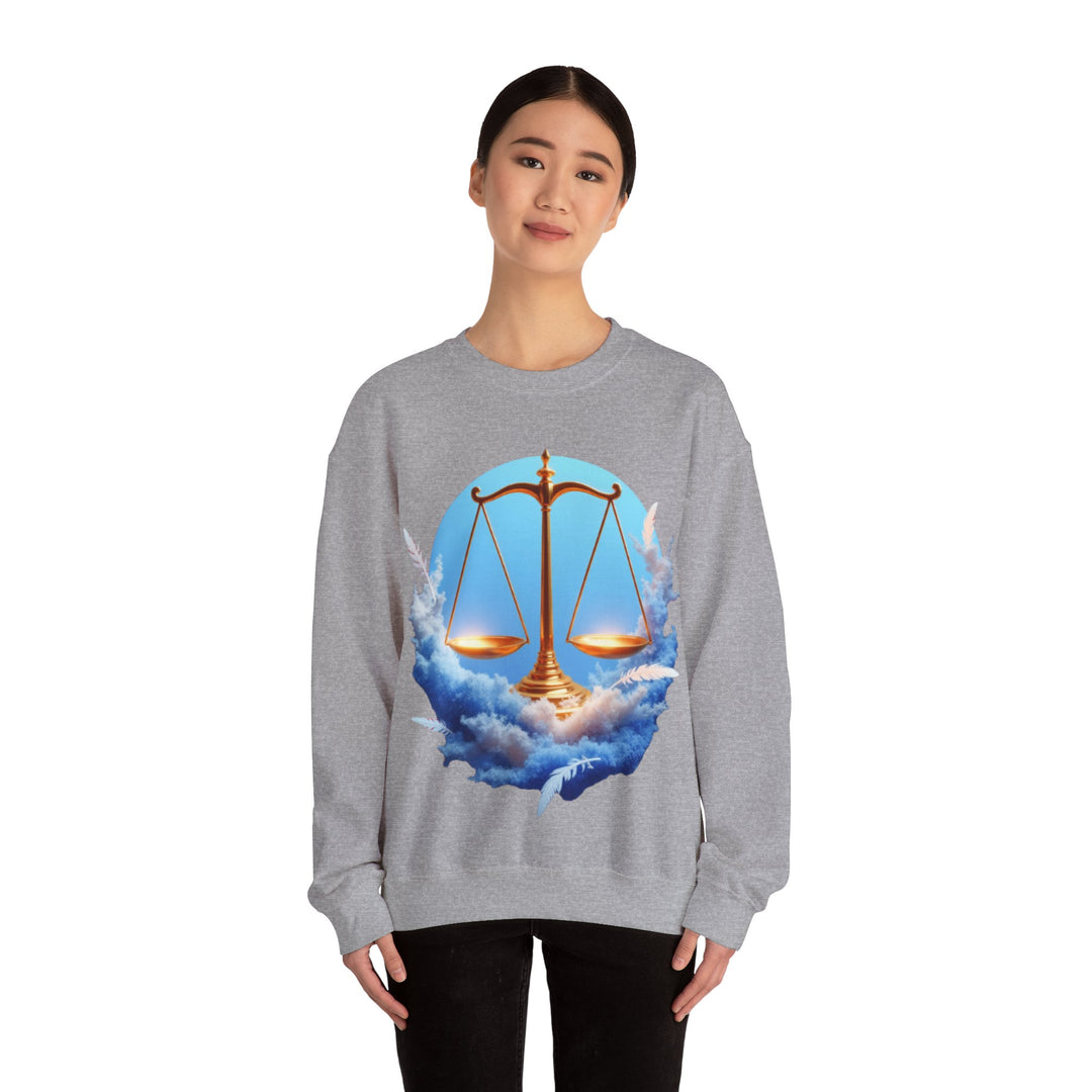 Waage Sternzeichen – Glatter Redner &amp; Gesellschaftsschmetterling Sweatshirt 