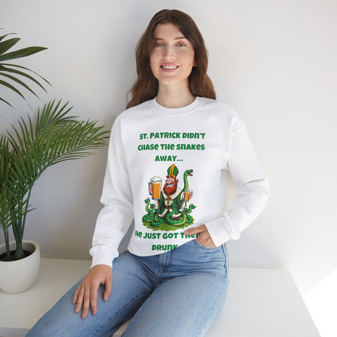 Drunk Snakes Sweatshirt – St. Patrick's Day mit einem Twist