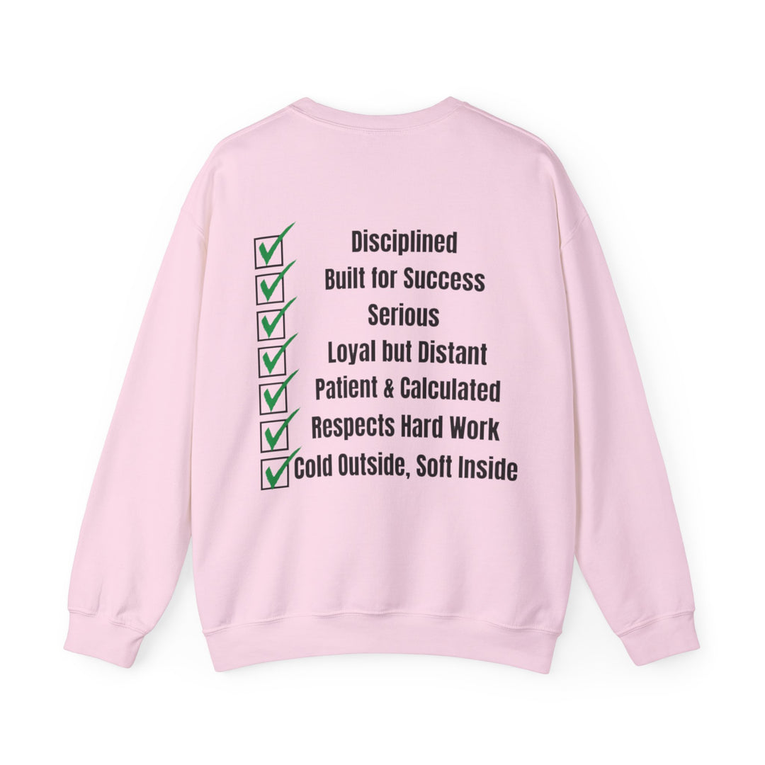 Capricorn Zodiac Sweatshirt – Ambitieus, Vastberaden en Veerkrachtig